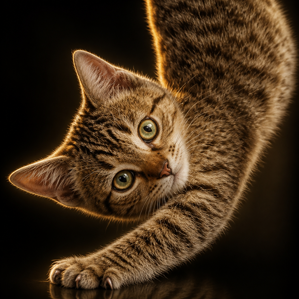 Nekocoin kitten close-up