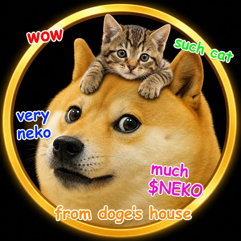Wow such cat very Neko